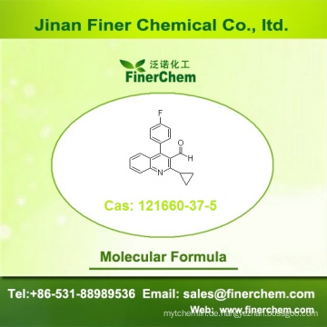 Cas 121660-37-5 | 2-Cyclopropyl-4- (4-fluorphenyl) chinolin-3-carboxaldehyd | 121660-37-5 | Fabrikpreis; Großer Vorrat